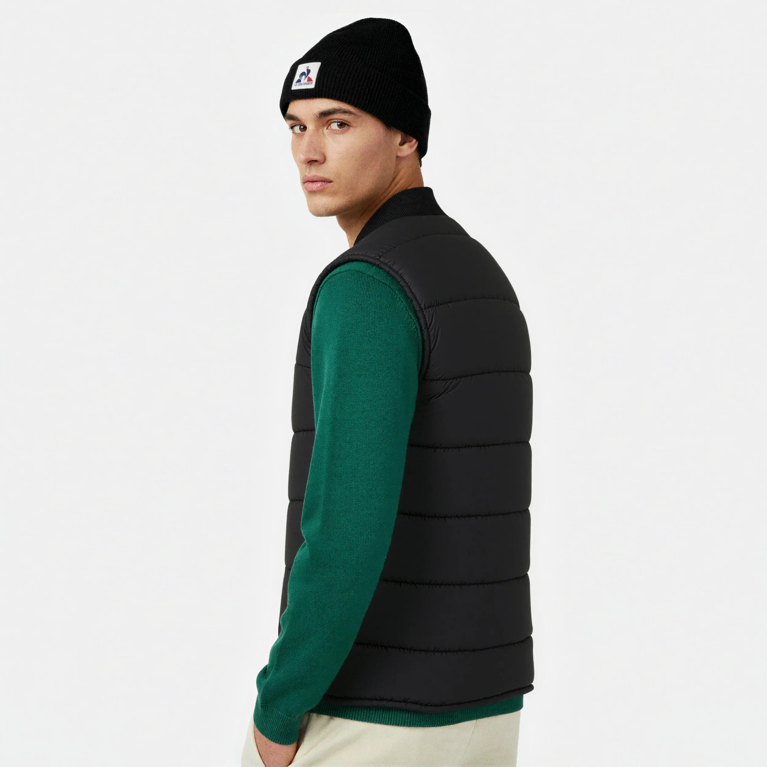 2520925-ESS T/T LF Doudoune SL N°1 M black | Doudoune sans manche Homme - Image 4