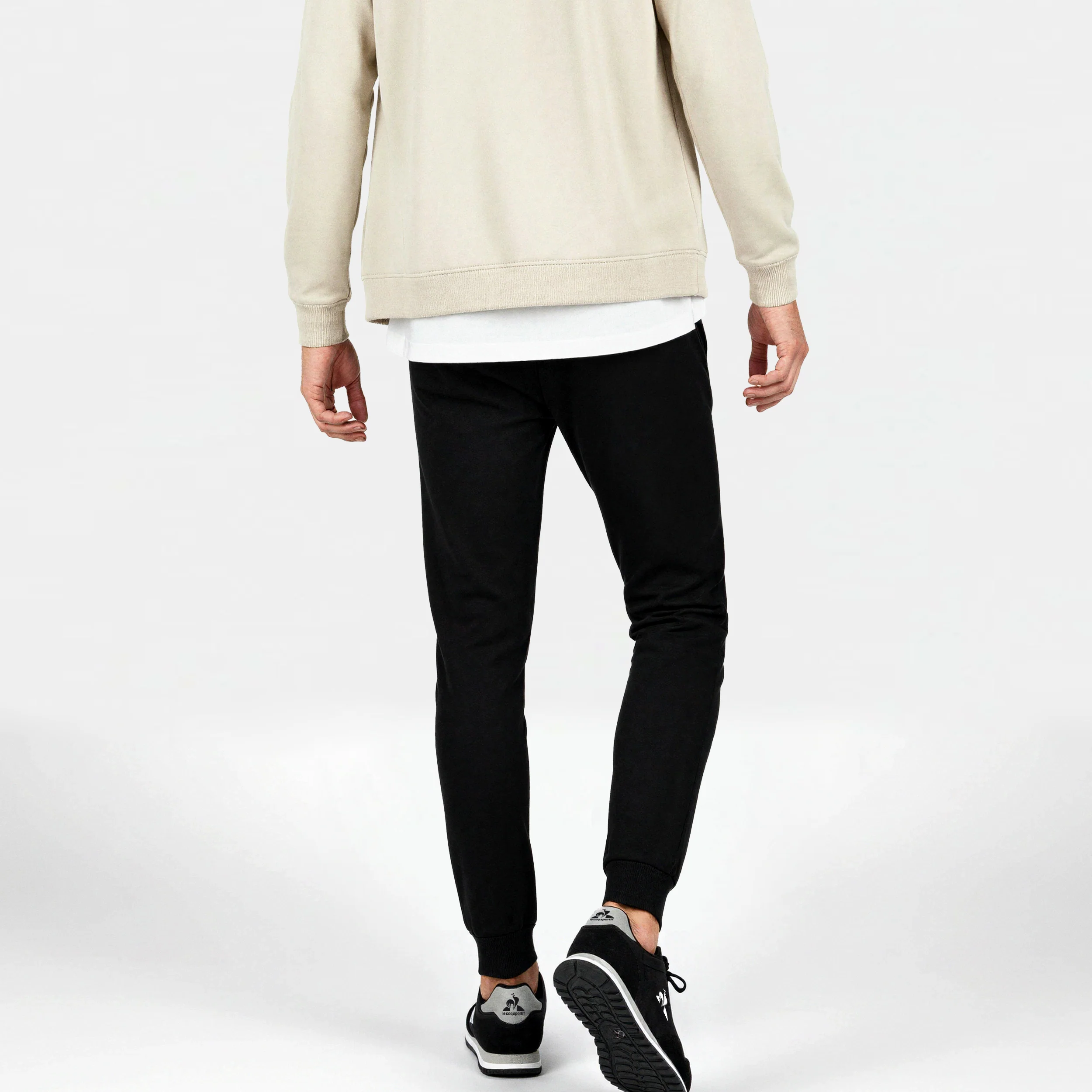 2423186-ESS Pant Slim N°2 M black | Pantalon Slim Noir Homme - Image 4
