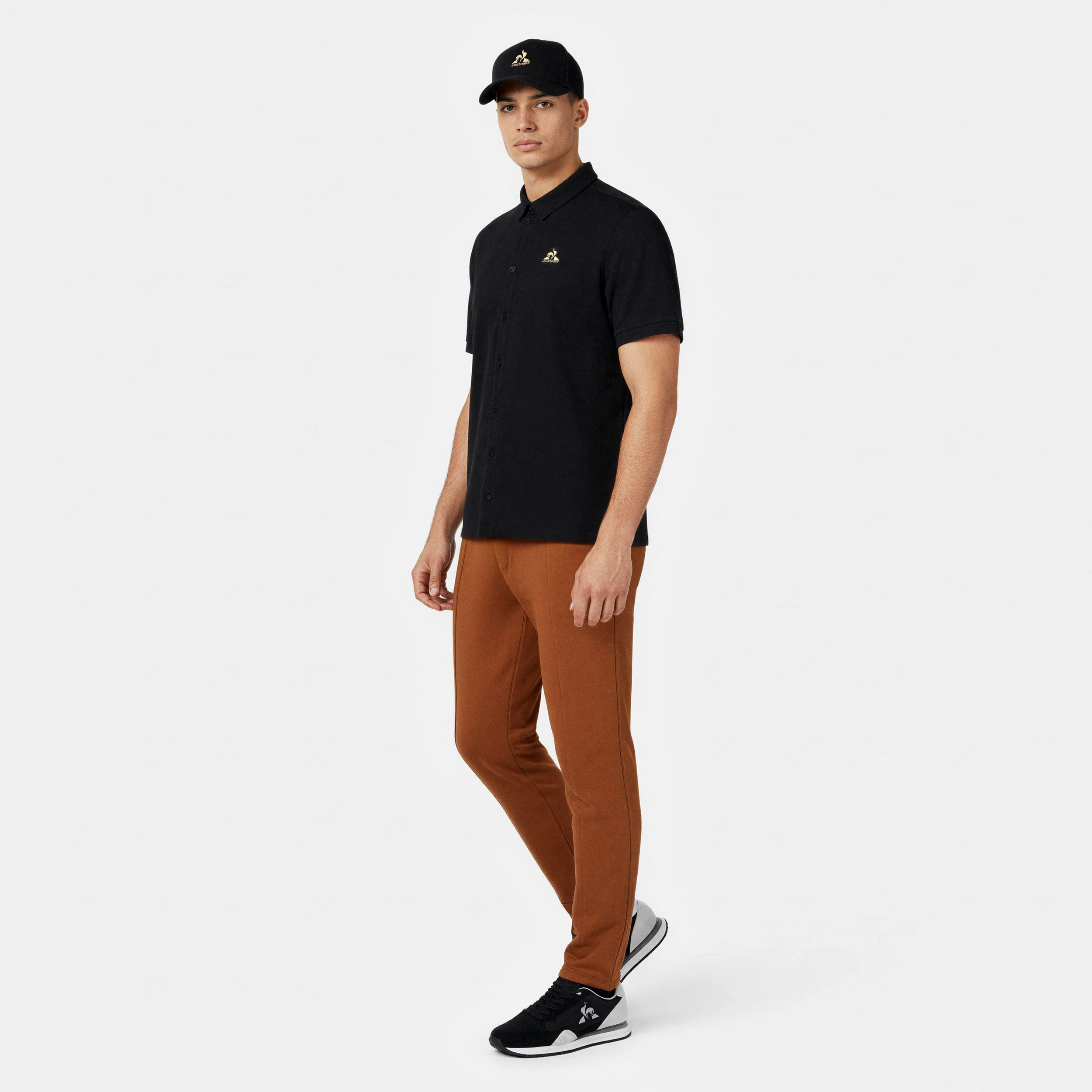 2521075-ESS T/T Pant Straight Uni M ginger bread | Pantalon Homme - Image 5