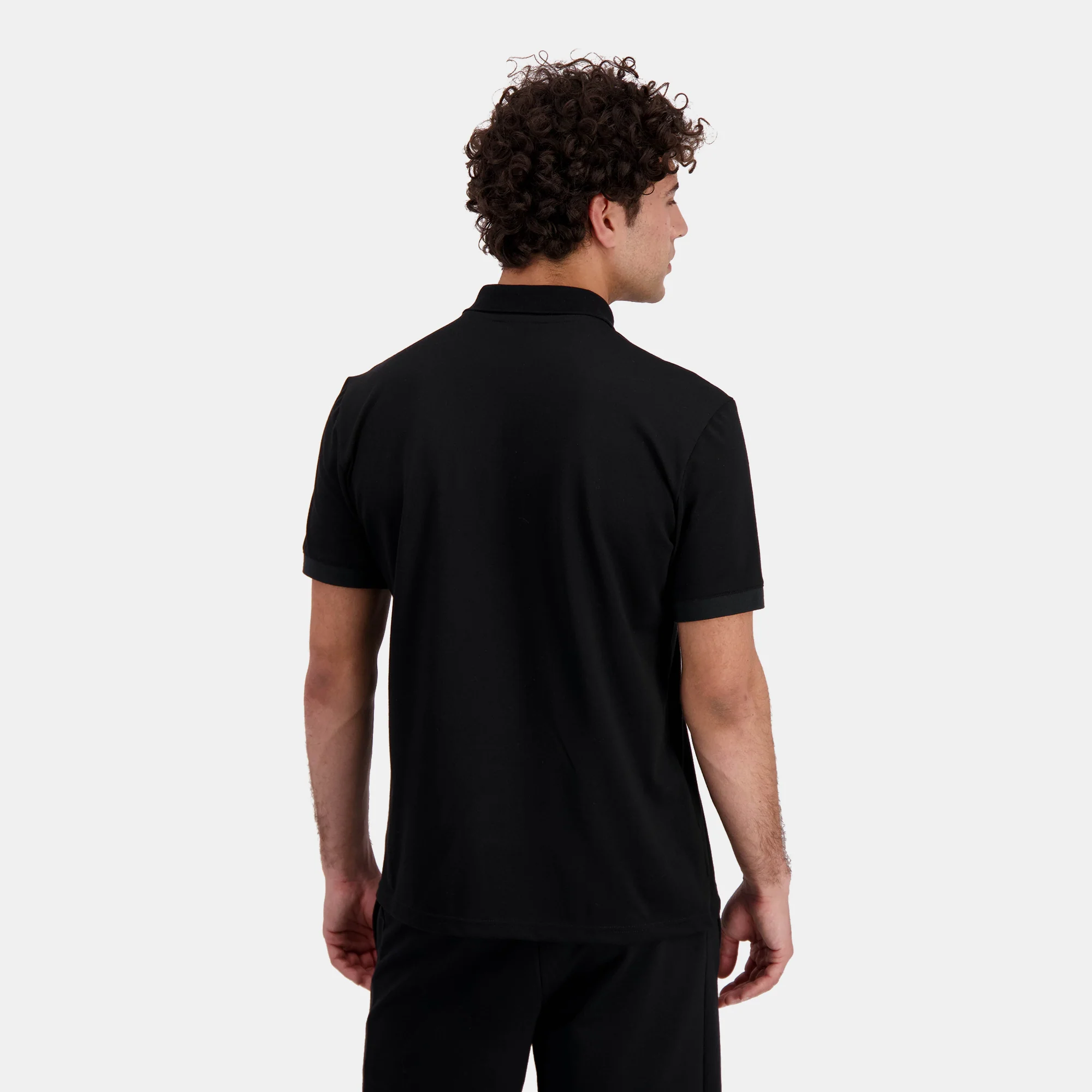 2422107-ESS Polo SS N°1 M black | Polo Homme - Image 4
