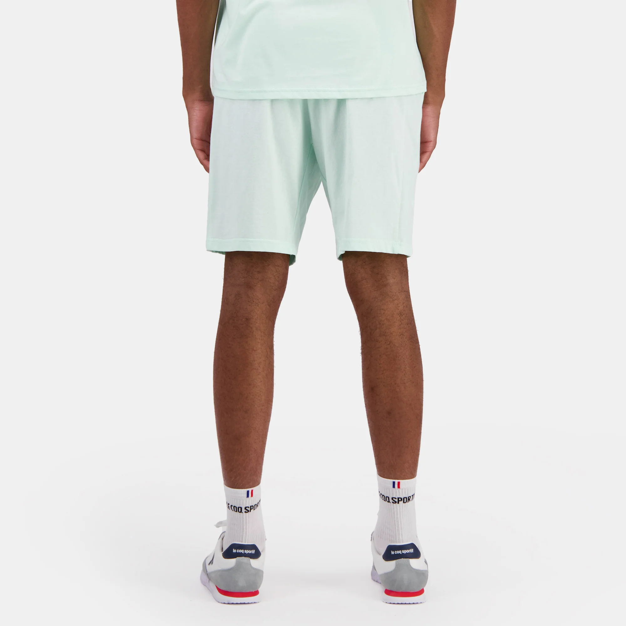 2423176-BAS Short N°1 M honeydew | Short vert pastel Homme - Image 4
