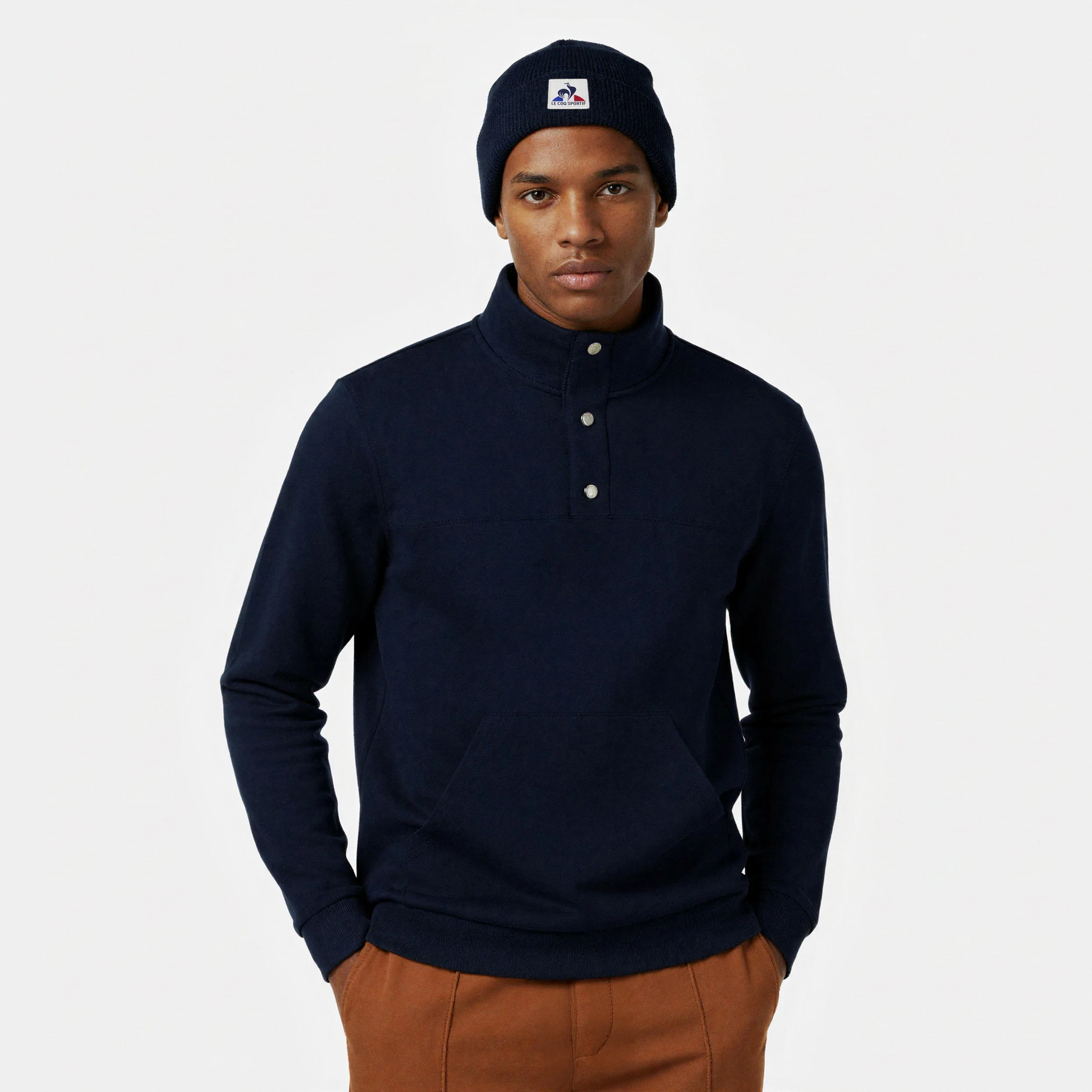 2520910-ESS T/T LF Sweatshirt N°1 M sky captain | Sweat col rond Homme