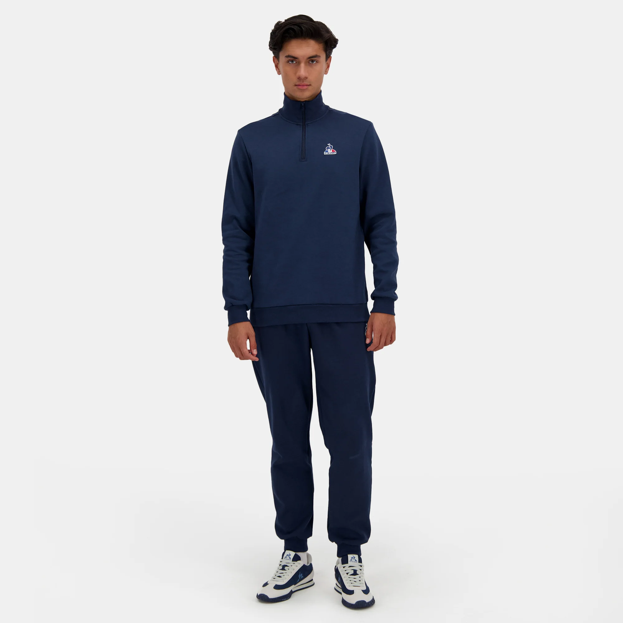 2510028-ESS Halfzip N°1 M dress blues | Sweat Homme - Image 5