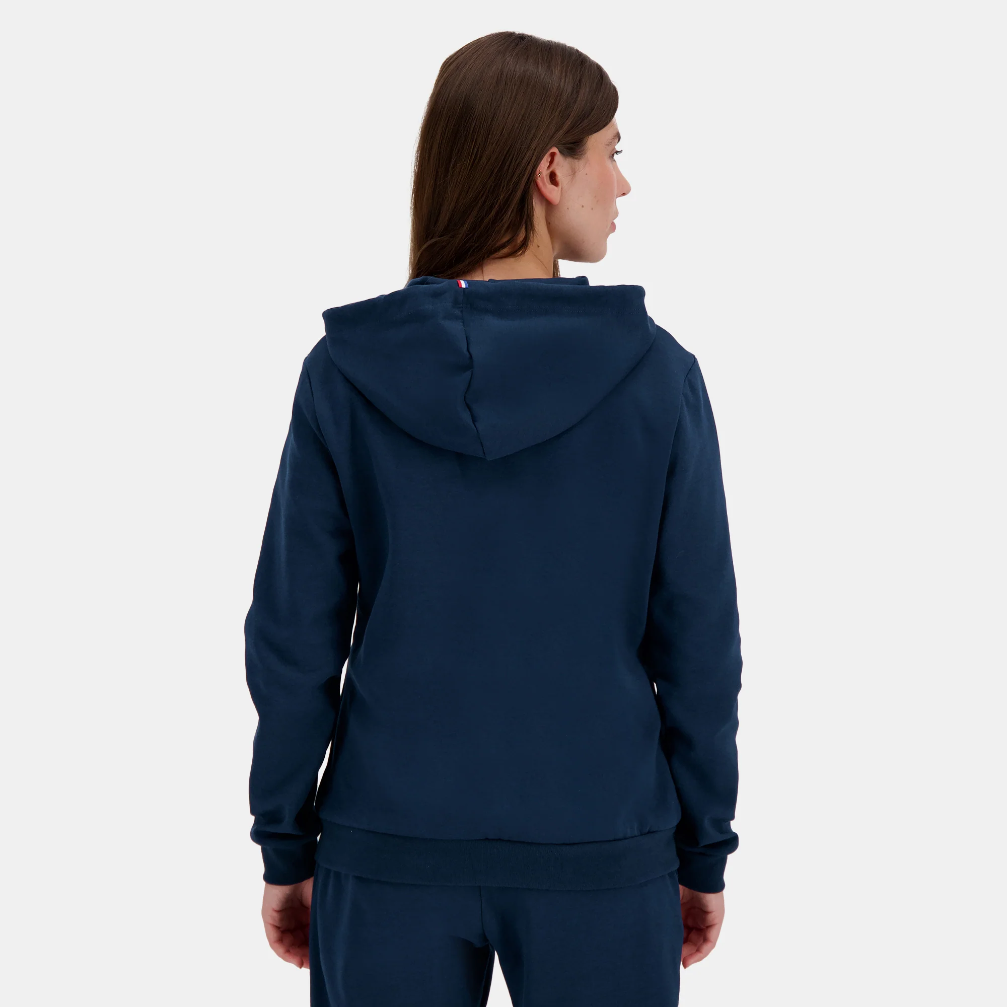 2510065-ESS FZ Hoody N°1 W victory blue | Sweat zippé à capuche Femme - Image 4