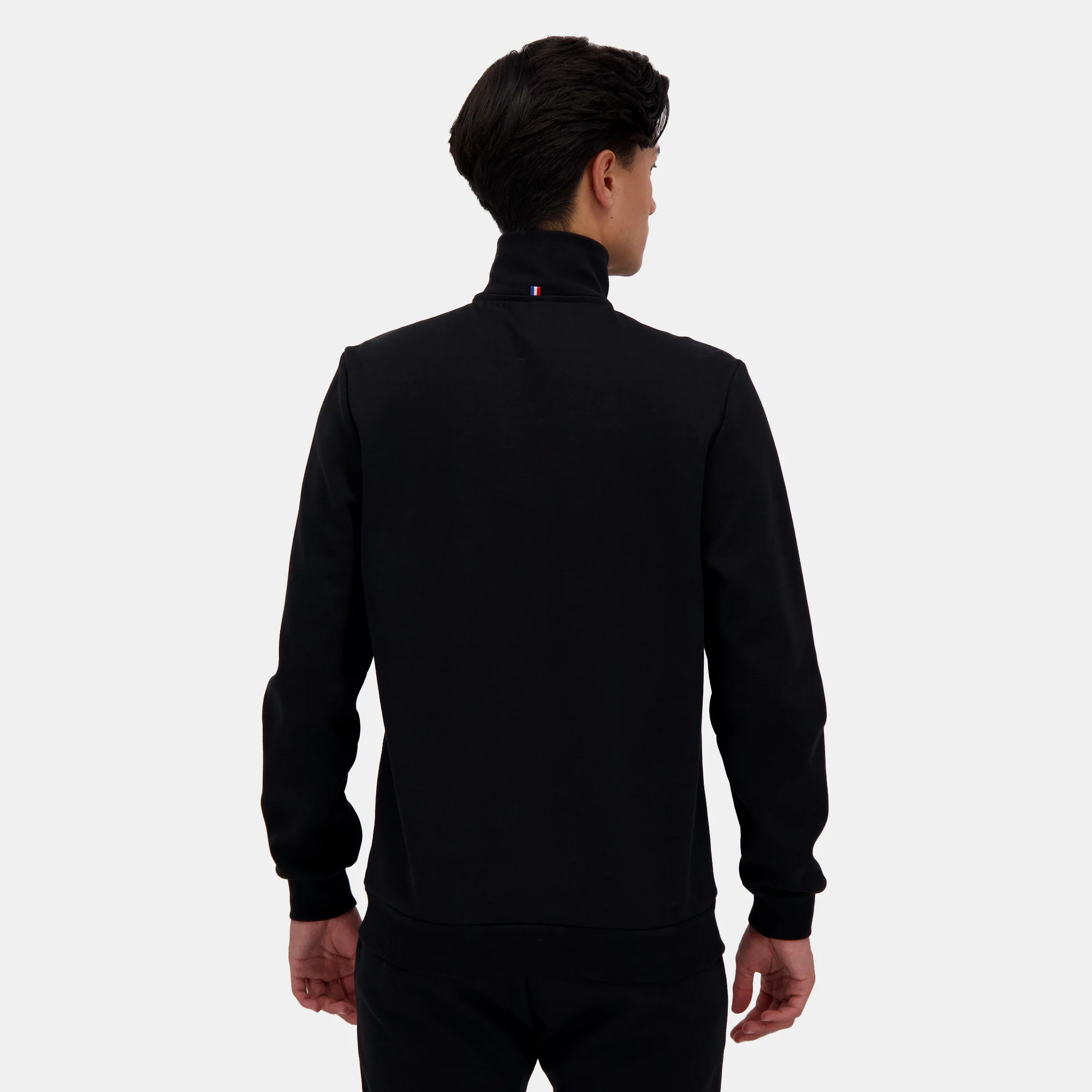 2510024-ESS FZ Sweat N°1 M black | Sweat zippé Homme - Image 4