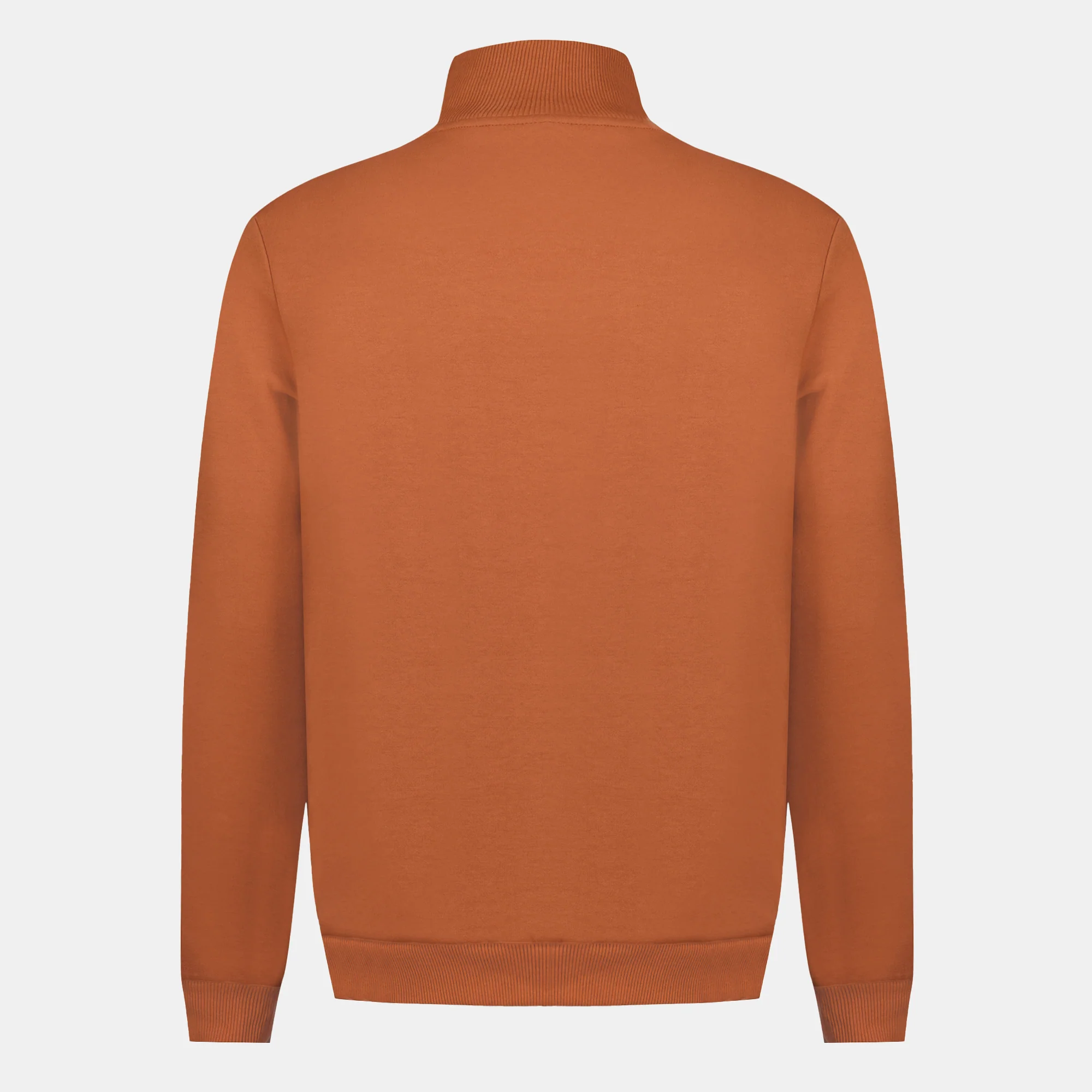 2520917-ESS T/T FZ Sweat N°1 M ginger bread | Sweat zippé Homme - Image 3