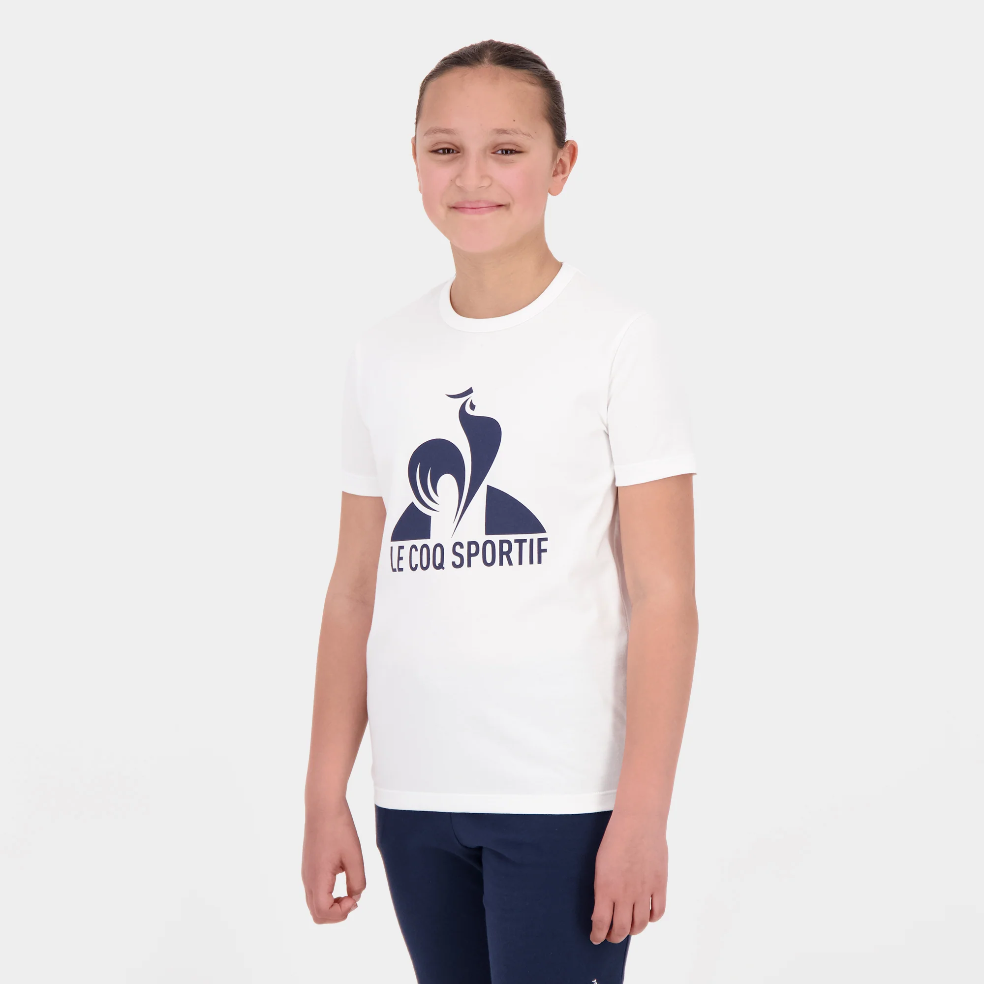 2520440-ESS Tee SS N°1 Enfant white light | T-shirt Enfant - Image 7