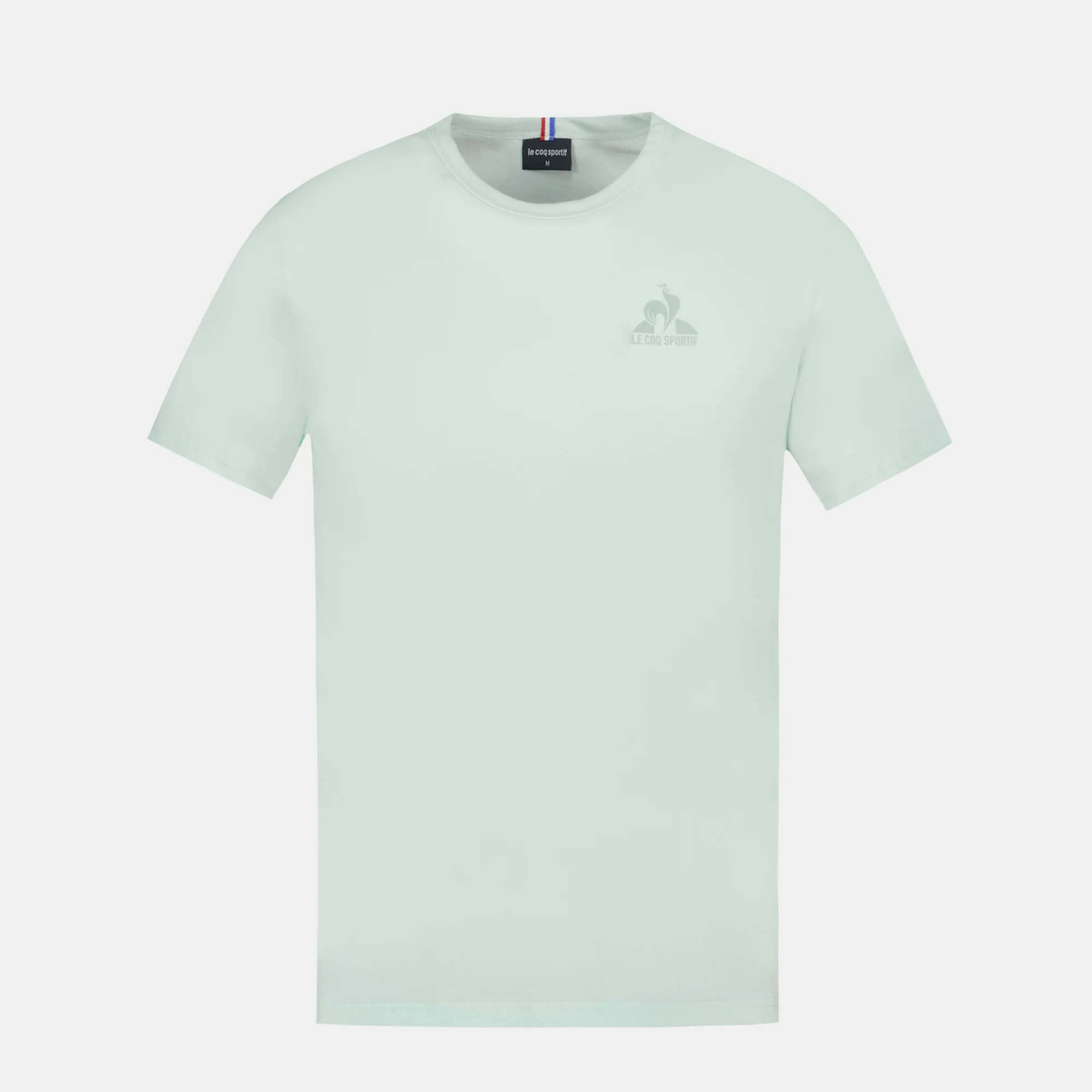 2423263-MONOCHROME Tee SS N°3 M honeydew | T-shirt vert pastel Homme - Image 2